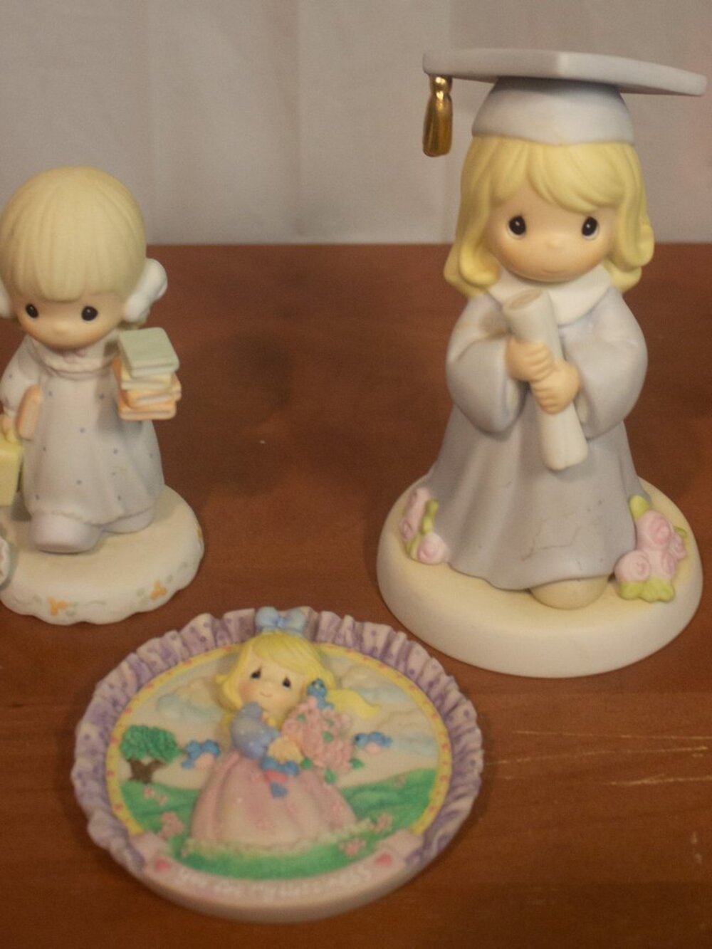 Precious Moments Lot of 3 – Graduation & Children – 1999 Enesco – Read Descripti